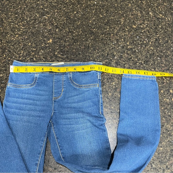 Levi's Medium Blue Wash Pull-On Little Girls 7 Jegging Denim Jean Legging Pants - Picture 4 of 8